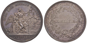 MEDAGLIE NAPOLEONICHE BRESCIA Medaglia 1799 ristabilimento dell'ordine a Brescia per opera del prefetto Cocastelli - Opus: Salvirch - Opus: Salvirch -...