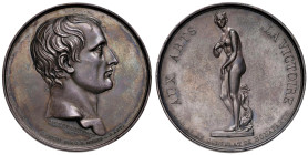 MEDAGLIE NAPOLEONICHE Medaglia 1803 La Venere dei Medici - Opus: Jeuffroy - Bramsen 280 AG (g 36,13 - Ø 40 mm) Colpetti al bordo. Graffio sulla guanci...