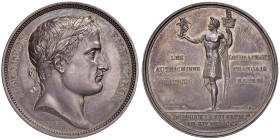 MEDAGLIE NAPOLEONICHE Medaglia 1805 L'armata francese vittoriosa entra in Innsbruck - Opus: Droz; Brenet - Bramsen 442 AG (g 34,45 - Ø 40 mm) RR
FDC