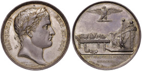 MEDAGLIE NAPOLEONICHE Medaglia 1806 Nepotismo di Napoleone - Opus: Droz; Andrieu - Bramsen 553 AG (g 32,86 - Ø 40 mm) RR Minimi segnetti al bordo, bel...