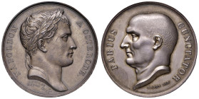 MEDAGLIE NAPOLEONICHE Medaglia 1807 Napoleone a capo della Grande armata a Ostróda in Polonia - Opus: Andrieu - Bramsen 631 AG (g 38,92 - Ø 40 mm) Gra...