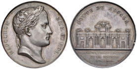 MEDAGLIE NAPOLEONICHE Medaglia 1808 Ingresso dei francesi in Madrid - Bramsen 757 - AG (g 35,76 - Ø 40 mm). RRR. Colpetti sul ciglio del contorno de R...