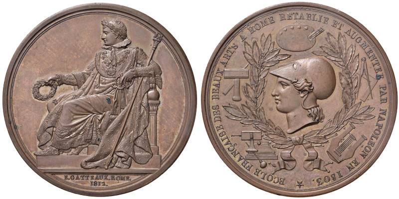 MEDAGLIE NAPOLEONICHE Medaglia 1812 Premio della Scuola francese di Belle Arti a...