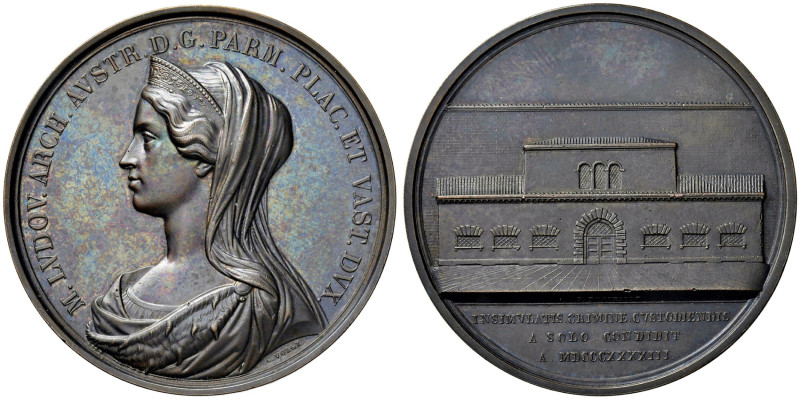 Parma Maria Luigia d'Austria (1815-1847) Medaglia coniata, emessa nel 1847 in oc...