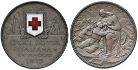 MONETE-MEDAGLIE DELLA CROCE ROSSA Medaglia (10 Centesimi) 1915 - Cavazzoni 12 CU (g 9,65)
qFDC