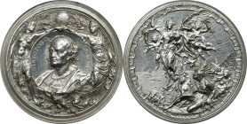 1892-1893 World's Columbian Exposition Cristoforo Colombo Medal. By Luigi Pogliaghi (designer) and Angelo Cappucio (engraver). Eglit-107, Rulau-B8. Wh...
