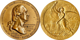 Undated (1904) Washington Monument Association Medal. Foremost Farmer. Baker-1825. Bronze. Mint State.
40 mm.
Sold by the Yale University Art Galler...