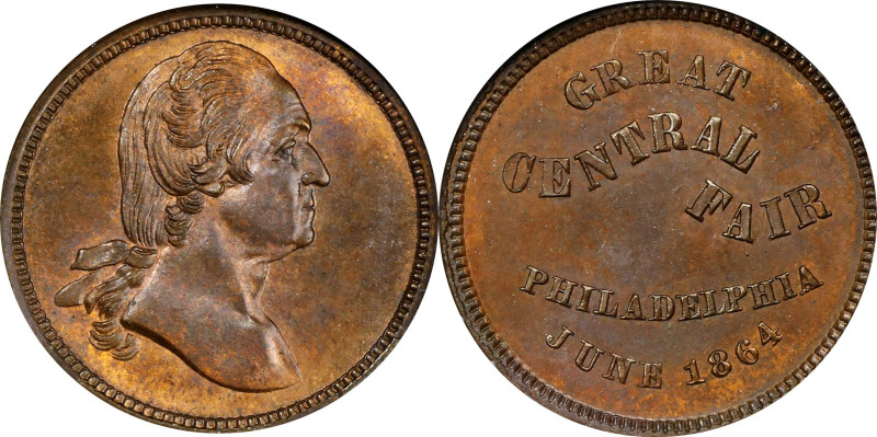 Pennsylvania--Philadelphia. 1864 Great Central Fair. Fuld-750L-2a, Musante GW-67...