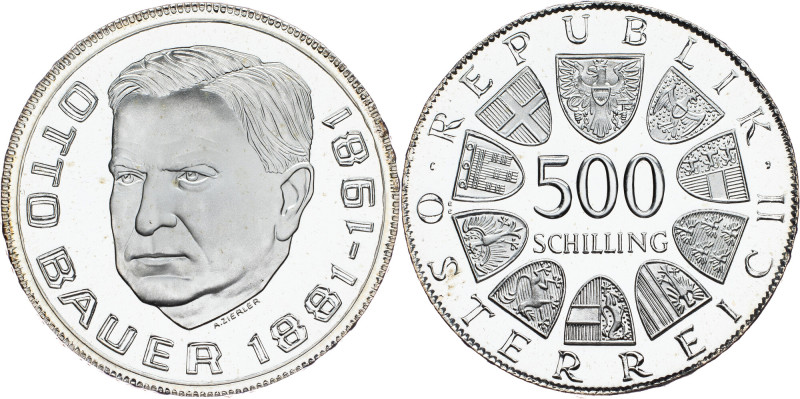Austria, 500 Schilling 1981, Vienna Austria, 500 Schilling 1981, Vienna, KM# 295...