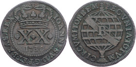 Brazil, 20 Reis 1730