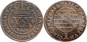 Brazil, 20 Reis 1736