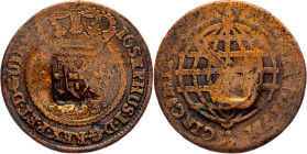 Brazil, 10 Reis 1753