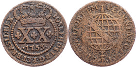 Brazil, 20 Reis 1753