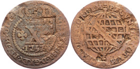 Brazil, 10 Reis 1757