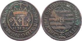 Brazil, 40 Reis 1762