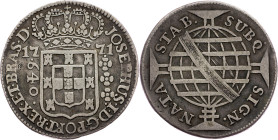 Brazil, 640 Reis 1771