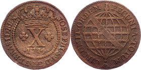 Brazil, 10 Reis 1774