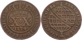 Brazil, 20 Reis 1774