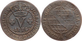 Brazil, 5 Reis 1774
