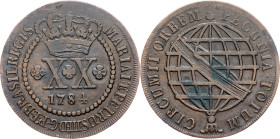 Brazil, 20 Reis 1784