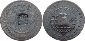 Brazil, 40 Reis 1784