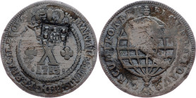 Brazil, 10 Reis 1785