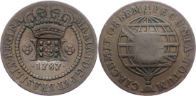 Brazil, 20 Reis 1787