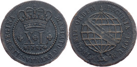 Brazil, 40 Reis 1787