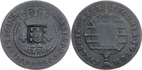 Brazil, 10 Reis 1790