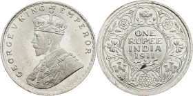 British India, 1 Rupee 1911, Bombay
