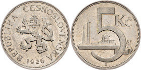 Czechoslovakia, 5 Korun 1926