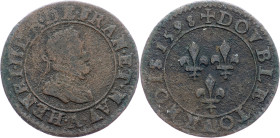 France, Double Tournois 1598