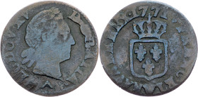 France, Liard 1771, W
