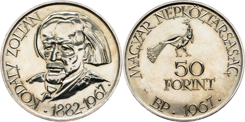 Hungary, 50 Forint 1967 Hungary, 50 Forint 1967, 20 g, Ag (750/1000), KM# 578|85...