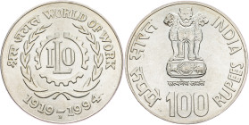 India, 100 Rupees 1994