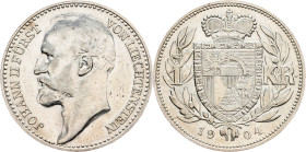 Liechtenstein, 1 Krone 1904