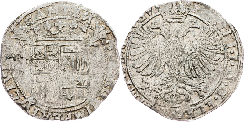 Netherlands, 6 Stuivers 1611-1619 Kampen, 6 Stuivers 1611-1619, Ag, KM# 22; VF
...