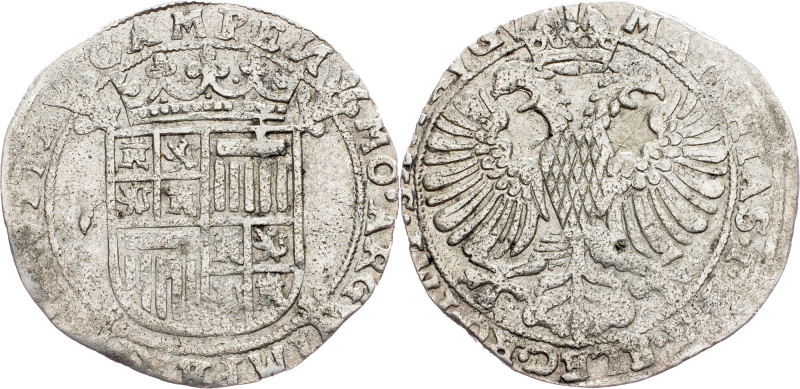Netherlands, 6 Stuivers 1611-1619 Kampen, 6 Stuivers 1611-1619, Ag, KM# 22; VF
...
