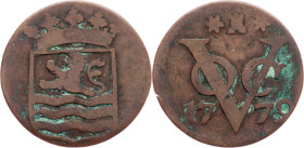 Netherlands East Indies, 1 Duit 1779, Zeeland