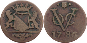 Netherlands East Indies, 1 Duit 1786, Utrecht
