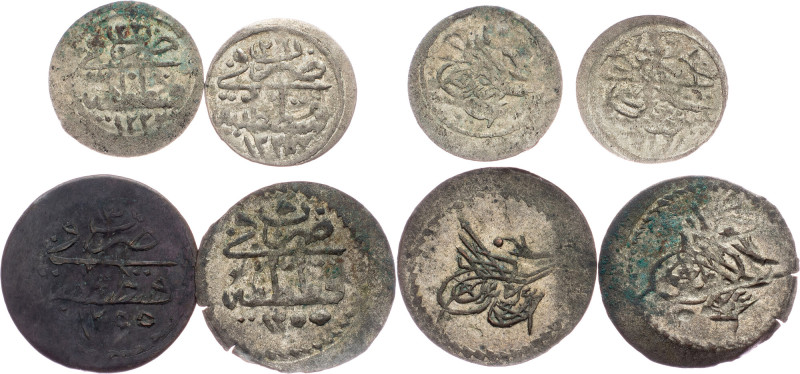 Ottoman Empire, Lot of 4pcs Ottoman Empire, Lot, 0,582 g, Billon|Lot of 4pcs; -