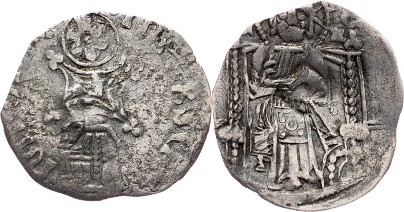 As Emperor Stefan Uros IV Dusan (1346-1355) , Dinar As Emperor Stefan Uros IV Du...