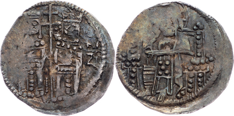 As Emperor Stefan Uros IV Dusan (1346-1355) , Dinar As Emperor Stefan Uros IV Du...