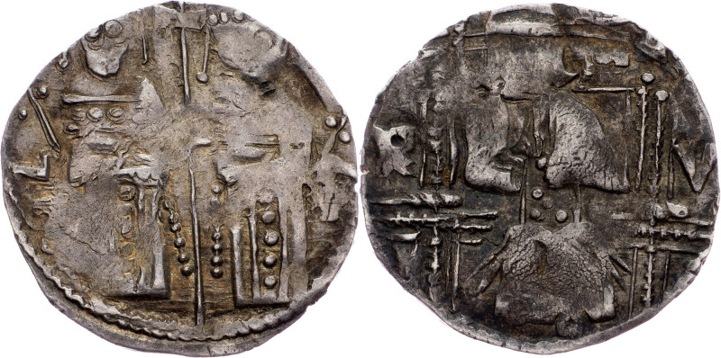 Emperor Stefan Uros V (1355-1371) , Dinar Emperor Stefan Uros V (1355-1371) , Di...