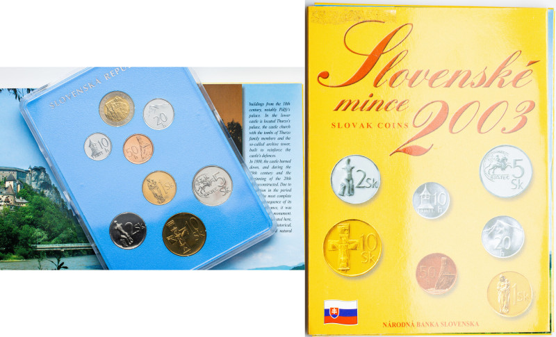 Slovakia, Mint set 2003 Slovakia, Mint set, MS11|Official mint set; UNC

Grade...