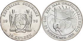 Suriname, 10 Gulden 1976, Utrecht