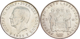 Sweden, 5 Kronor 1959