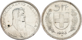 Switzerland, 5 Francs 1923, B