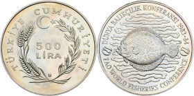 Turkey, 500 Lira 1984
