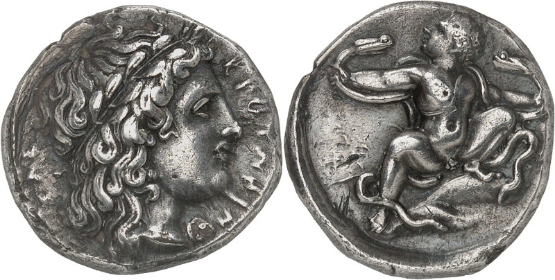 GRÈCE ANTIQUE
Bruttium, Crotone. Statère ou nomos ND (c.370 av. J.-C.), Crotone....